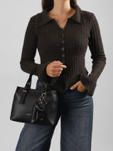 Handtas Northa Re Valentino Zwart northa re VBSA6K04-vue-porte