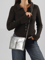 Sac De Soir�e Valentino Argent divina winter VBSAO19S-vue-porte