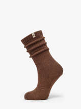 Chaussettes Ugg Marron socks women 1173790