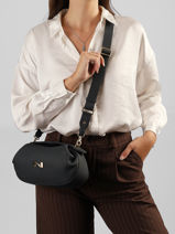 Sac Bandouli�re Nymphea Cuir Nathan baume Bleu nymphea 2-vue-porte