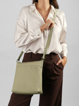 Cross Body Tas Hasselt Leder Nathan baume Groen n city 9-vue-porte