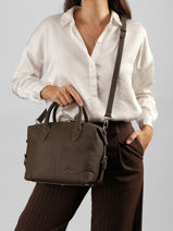 Handtas Clark Leder Nathan baume Bruin drive 1-vue-porte