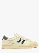 Sneakers Uit Leder Coolway Geel men 8673859