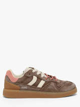 Sneakers Uit Leder Coolway Bruin women 7623401