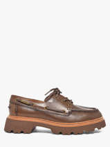Chaussures Derbies En Cuir Tamaris Marron women 47