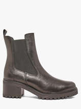 Enkellaarsjes Uit Leder Tamaris Zwart women 47