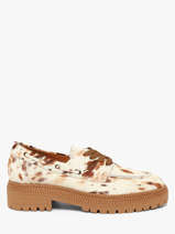 Chaussures Bateau Plateforme En Cuir Mam'zelle Multicolore women CSGOZ29