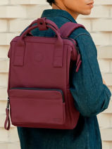 Sac � Dos Cabaia Rouge adventurer SLIMBAGM-vue-porte