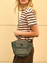 Cross Body Tas Wanderer Katoen Cabaia Groen wanderer CROSSWAN-vue-porte