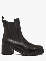 Enkellaarsjes Uit Leder Tamaris Zwart women 47