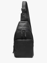 Cross Body Tas Flandres Leder Etrier Zwart flandres EFLA712M