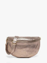 Sac Banane Cuir Milano Argent nine NI21123O