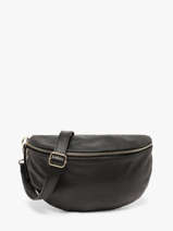 Heuptasje Leder Milano Zwart caviar CA21123O