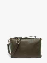 Cross Body Tas Caviar Leder Milano Groen caviar CA26063
