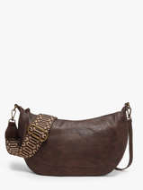 Cross Body Tas Sangle Mandoline Bruin sangle MD041