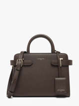 Handtas S Emilie Leder Le tanneur Zwart emily TEMI1606