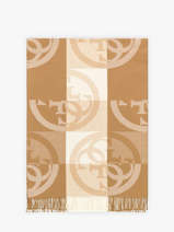 �charpe Maxi Logo Polyester Guess Marron accessoires 5670POL0