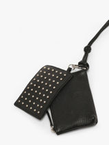 Bandouli�re De Sac Biba Noir wallet COH10L-vue-porte