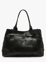 Sac Port� �paule Heritage Cuir Biba Noir heritage WAN7L