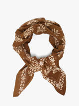 Sjaal Galati 100x100 Byzantine Bruin foulard GAL