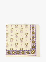 Foulard Byzantine Beige foulard ANA-vue-porte
