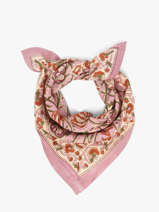 Foulard N�114 50x50 Byzantine Rose foulard 114