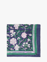 Foulard Byzantine Blauw foulard CAR-vue-porte