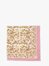 Foulard Byzantine Roze foulard CAL-vue-porte