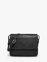 Cross Body Tas Heritage Leder Biba Zwart heritage HAH1L