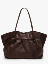 Schoudertas Leather Leder Biba Bruin leather BUY1L