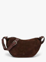 Cross Body Tas Leather Leder Biba Bruin leather LAA1L