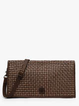 Sac Bandouli�re Heritage Cuir Biba Marron heritage KAB8L