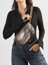 Heuptasje Leder Milano Zilver nine NI21123O-vue-porte