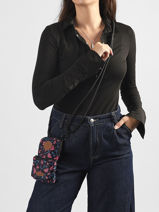 Telefoontasje Cabaia Veelkleurig accessoire PHONEBAG-vue-porte