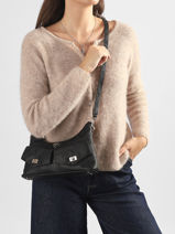 Sac Bandouli�re Blake Guess Noir blake PD222218-vue-porte