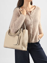 Sac Port� �paule Lorella Guess Beige lorella BG230623-vue-porte