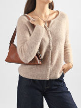 Sac Port� �paule Suzy Guess Marron suzy BG232218-vue-porte