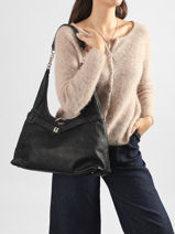 Sac Port� �paule Ella Guess Noir ella PD974601-vue-porte