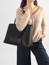 Sac Port� �paule Melody Guess Noir melody BG973523-vue-porte