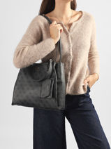 Sac Port� �paule Lorella Guess Gris lorella SG248423-vue-porte