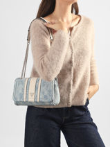 Cross Body Tas Noelle Guess Blauw noelle DL967221-vue-porte