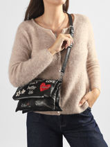 Cross Body Tas Wow Desigual Zwart wow 26WAXP39-vue-porte