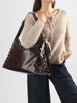 Sac Port� �paule Galaxy Desigual Marron galaxy 26WAXPB2-vue-porte