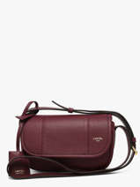 Cross Body Tas S Victoire Leder Lancel Violet victoire A13991