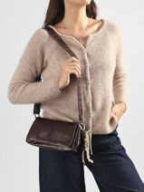 Sac Bandouli�re Galaxy Desigual Marron galaxy 26WAXPB3-vue-porte
