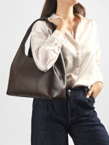 Schoudertas Juliette Leder Le tanneur Bruin juliette TJET1060-vue-porte