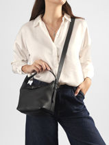 Longchamp Le cadence Sac port� main Noir-vue-porte