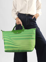 Longchamp Le pliage maison unique Reistassen Groen-vue-porte