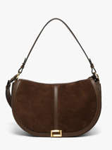 Sac Port� �paule Celeste Lancel Marron celeste A14232