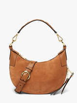 Sac Bandouli�re Origami Cuir Lancel Marron origami A14279